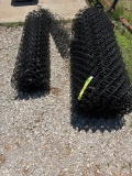 Black chain link fencing *BUYER IS RESPONSIBLE FOR LOADING*