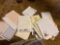 note pads and envelopes