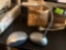 key board, mouse pad, mouse and light