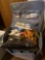 sewing bag and supplies