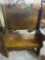 Toddler size wooden bench