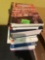 Books and dvds, see photos for titles and authors