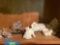 Pig and bunny decor