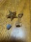 Single earrings, buttons, findings,