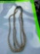 3 Stranded bead necklace