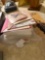 place mats, tissue and cards