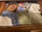 Drawer with hand towels and hot pads