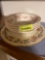 Royal gadroon 4 bowls and a plate