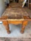 Decorative wicker wood stools