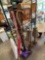 walking canes, umbrella and holder
