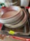 Aluminum pie pans and baking dishes