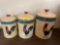 3 chicken canisters