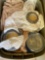 Temp tations oven ware bake set in tote on back porch