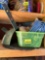 water hose and gloves