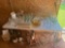 white table only, items not included