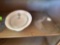 glass dishes and pitcher