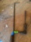 Vintage handrail and fireplace tool