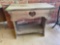 Small wooden table