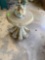 outdoor stool and Noahs ark decor