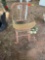 wooden high chair