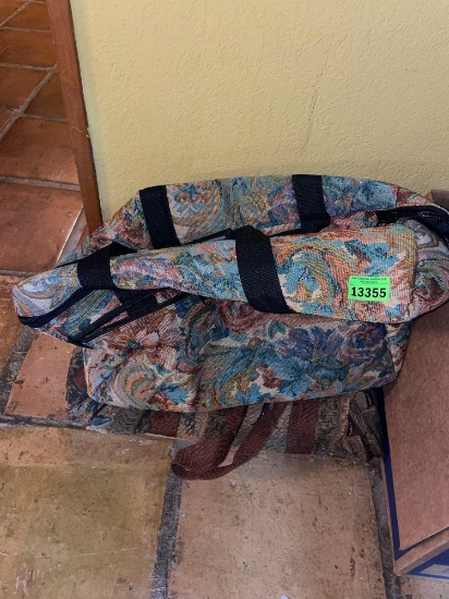 2 luggage totes and 2 small totes