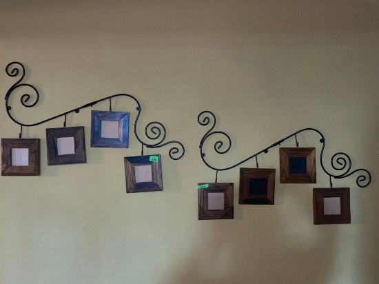 Hanging wall decor picture frames