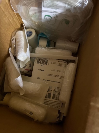 Flex tape, bandages, disposable wet pads