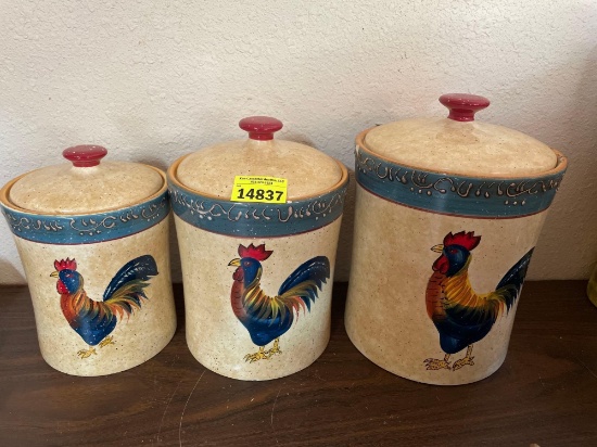 3 chicken canisters