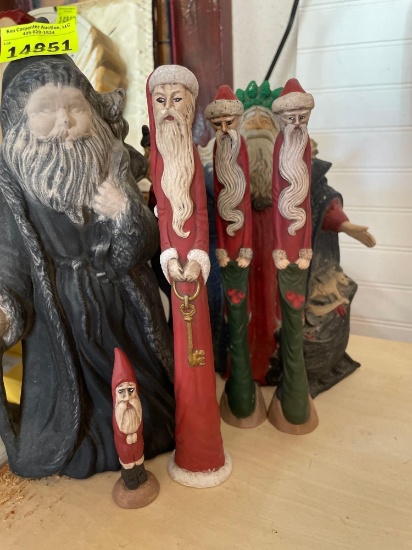 Santa figures