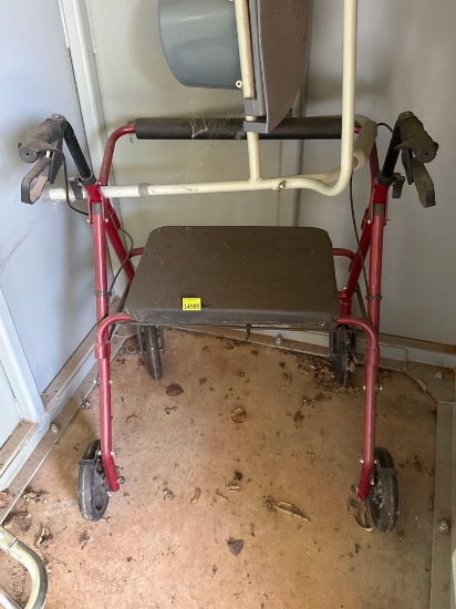 push walker with seat