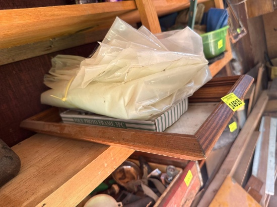 picture frames and plastic