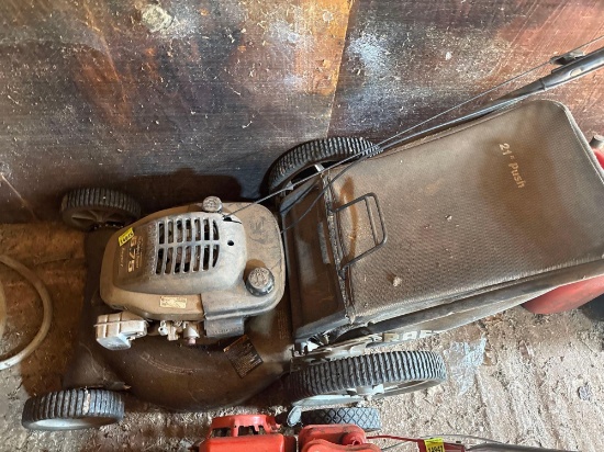 push lawn mower