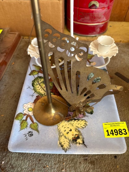 Candle holder wall decor