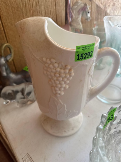 glass pitcher