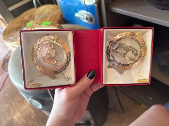Budweiser christmas ornaments