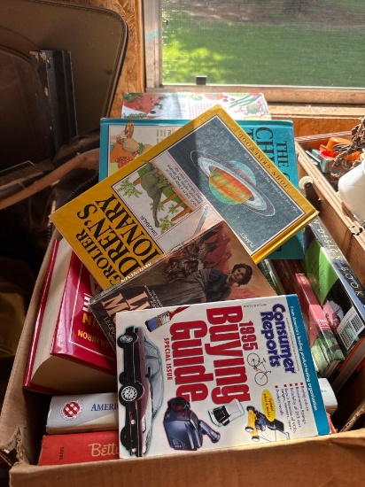 reading books