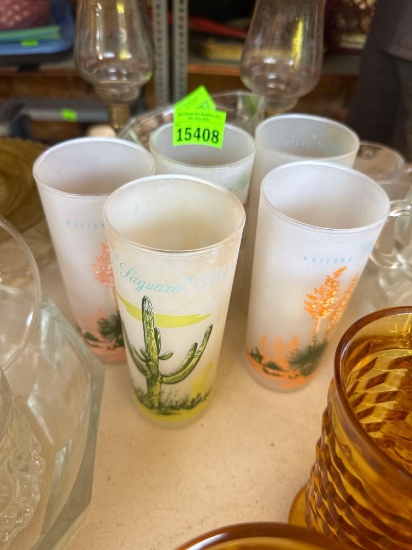 Arizona glass cups