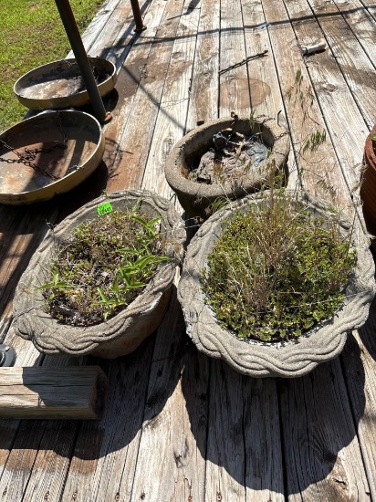 flower pots