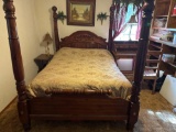Queen bed with box Springs and mattress only, bring Help to move