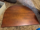 wooden shelf and utensils