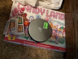 CDs and candy land game