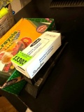 staples, tape and crayola