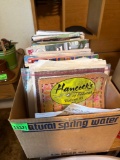 Box of Quilting Books and patterns