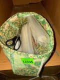 Bag with sewing tools