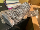 Styrofoam wood pieces for fireplace