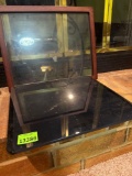 picture frame and scale