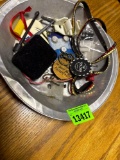 tools, key chains, trinkets