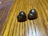 Silver Heart earrings