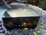 inlaied Jewelry box, needs some TLC