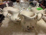creamers and sugar bowls